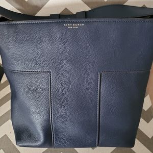 Tory Burch Block-T leather hobo